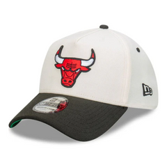 NEW ERA 39THIRTY A-FRAME - Chicago Bulls Cut N Paste Stretch Fit Cap