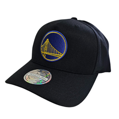 Mitchell & Ness 110 Team Colour Logo MVP Snapback Golden State Warriors