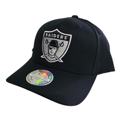 Mitchell & Ness 110 Team Colour Logo MVP Snapback Las Vegas Raiders