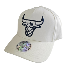 Mitchell & Ness 110 Snapback White Cream/Teal Chicago Bulls