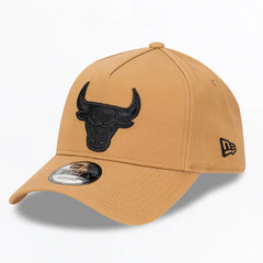 NEW ERA 9FORTY A-FRAME - Chicago Bulls NBA Essentials Wheat Snapback