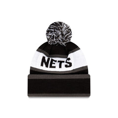 NEW ERA (YOUTH) - NBA Spellout Waffle Beanie Knit - Brooklyn Nets