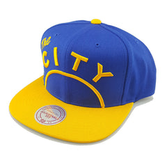 Mitchell & Ness - Cropped XL Logo Snapback HWC - Golden State Warriors - Cap City