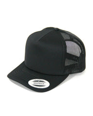 Flexfit - High Crown Trucker - Black