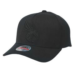 Charlotte Hornets All Black Team Logo Snapback - Black