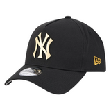 NEW ERA 9FORTY A-FRAME - Antique Metal Badge - New York Yankees Black