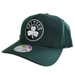 Mitchell & Ness 110 Dark Green Logo MVP Snapback Boston Celtics