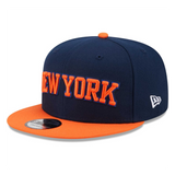 NEW ERA 9FIFTY - New York Knicks Jersey Hook Statement Edition Snapback Hat