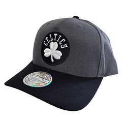 Mitchell & Ness 110 Charcoal Black MVP Snapback Boston Celtics