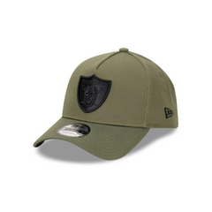 NEW ERA 9FORTY A-FRAME - Las Vegas Raiders NFL Essentials Olive Black Snapback