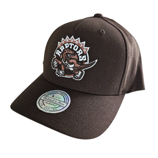 Mitchell & Ness 110 Snapback Brown Toronto Raptors