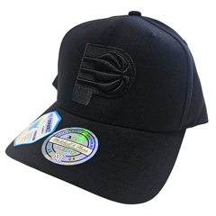 Mitchell & Ness NBA Flexfit 110 Black on Black - Indiana Pacers