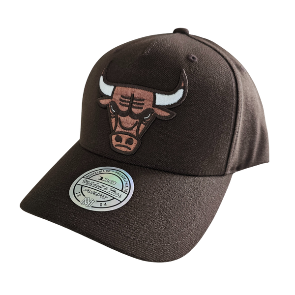 Mitchell & Ness 110 Snapback Brown Chicago Bulls