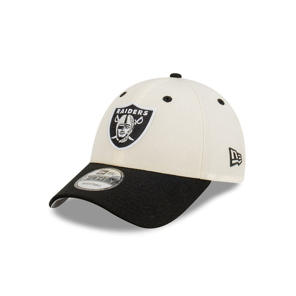 NEW ERA 9FORTY - NFL Team Logo Chrome White - Las Vegas Raiders