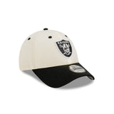 NEW ERA 9FORTY - NFL Team Logo Chrome White - Las Vegas Raiders