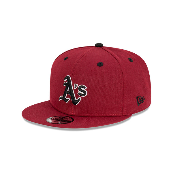 NEW ERA 9FIFTY - MLB Dark Cherry - Oakland Athletics