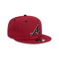 NEW ERA 9FIFTY - MLB Dark Cherry - Atlanta Braves