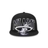 NEW ERA 9FIFTY - 2024 TIP-OFF BLACK SNAPBACK - Miami Heat
