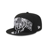 NEW ERA 9FIFTY - 2024 TIP-OFF BLACK SNAPBACK - Milwaukee Bucks