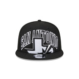 NEW ERA 9FIFTY - 2024 TIP-OFF BLACK SNAPBACK - San Antonio Spurs