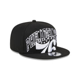 NEW ERA 9FIFTY - 2024 TIP-OFF BLACK SNAPBACK - Philadelphia 76ers