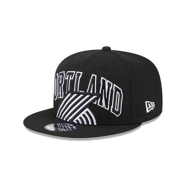 NEW ERA 9FIFTY - 2024 TIP-OFF BLACK SNAPBACK - Portland Trail Blazers