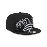 NEW ERA 9FIFTY - 2024 TIP-OFF BLACK SNAPBACK - Portland Trail Blazers