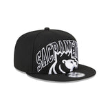 NEW ERA 9FIFTY - 2024 TIP-OFF BLACK SNAPBACK - Sacramento Kings