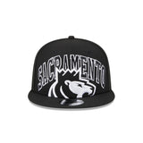 NEW ERA 9FIFTY - 2024 TIP-OFF BLACK SNAPBACK - Sacramento Kings