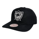 Mitchell & Ness Team Colour Logo MVP Snapback Las Vegas Raiders - Black