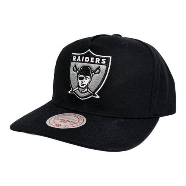 Mitchell & Ness Team Colour Logo MVP Snapback Las Vegas Raiders - Black