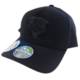 Mitchell & Ness NFL Flexfit 110 Black on Black - Chicago Bears
