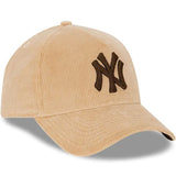 NEW ERA 9FORTY A-FRAME - Camel Walnut Cord - New York Yankees