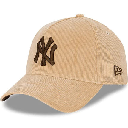 NEW ERA 9FORTY A-FRAME - Camel Walnut Cord - New York Yankees