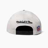 Mitchell & Ness Flex 110 Snapback - Oakland Raiders Team Arch Cream/Black