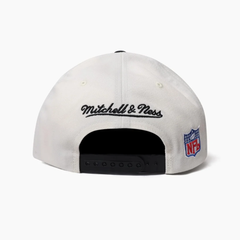 Mitchell & Ness Flex 110 Snapback - Oakland Raiders Team Arch Cream/Black