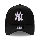 NEW ERA 9FORTY A-FRAME - Black Lilac Snapback - New York Yankees