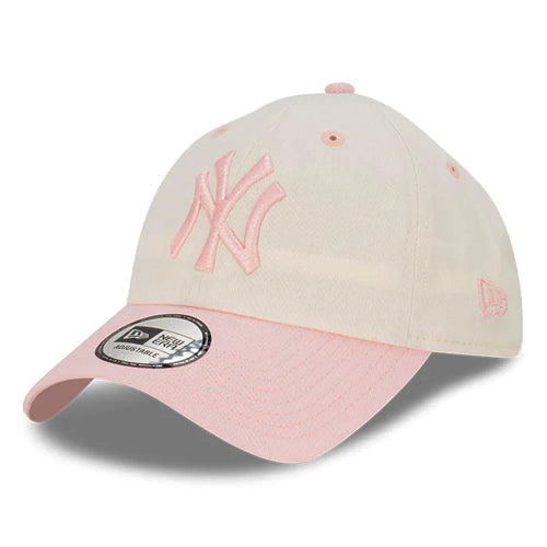 NEW ERA CASUAL CLASSIC - Pink White - New York Yankees