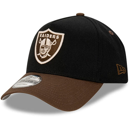 NEW ERA 9FORTY A-FRAME - Grizzly Snapback - Las Vegas Raiders