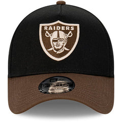 NEW ERA 9FORTY A-FRAME - Grizzly Snapback - Las Vegas Raiders