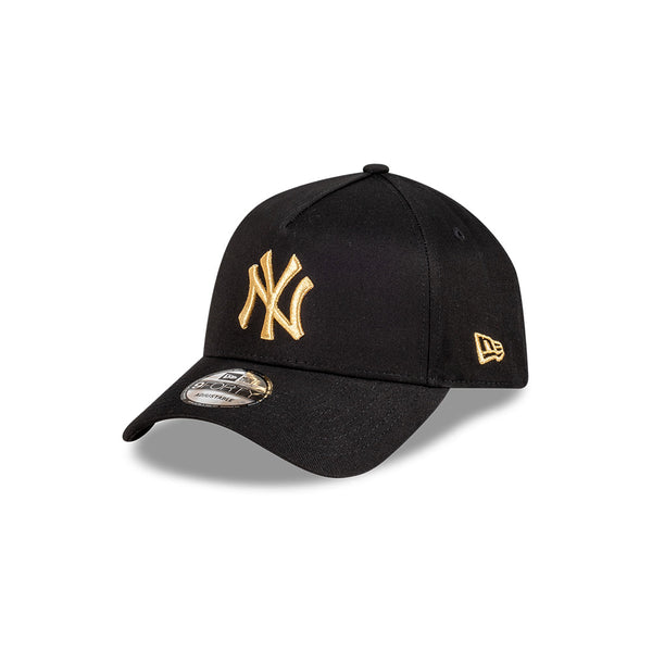NEW ERA 9FORTY A-FRAME - Black & Gold - New York Yankees
