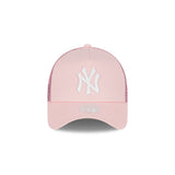 NEW ERA 9FORTY A-FRAME (Womens) - Soft Pink Trucker - New York Yankees