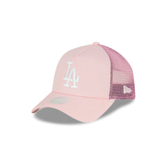 NEW ERA 9FORTY A-FRAME (Womens) - Soft Pink Trucker - Los Angeles Dodgers