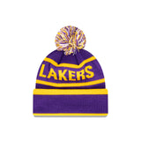 NEW ERA - NBA Spellout Waffle Beanie Knit - Los Angeles Lakers