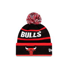 NEW ERA (YOUTH) - NBA Spellout Waffle Beanie Knit - Chicago Bulls