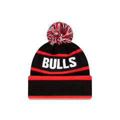 NEW ERA (YOUTH) - NBA Spellout Waffle Beanie Knit - Chicago Bulls