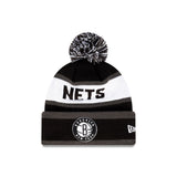 NEW ERA (YOUTH) - NBA Spellout Waffle Beanie Knit - Brooklyn Nets