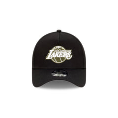 NEW ERA 9FORTY A-FRAME - Black Rifle Green - Los Angeles Lakers