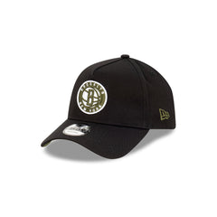 NEW ERA 9FORTY A-FRAME - Black Rifle Green - Brooklyn Nets