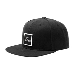 BRIXTON - ALPHA SQUARE MP Snapback - Black